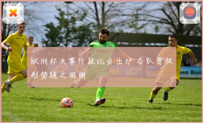 欧洲杯决赛阶段比分出炉 各队晋级形势随之明朗